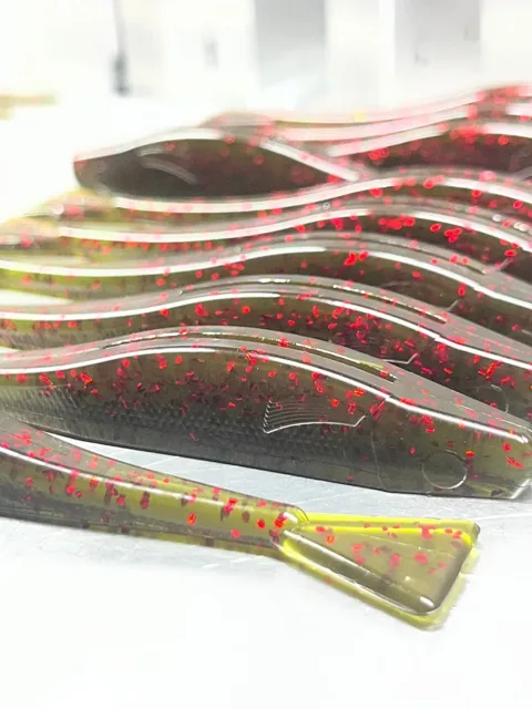 Delta Shad in Bloody Motor Oil